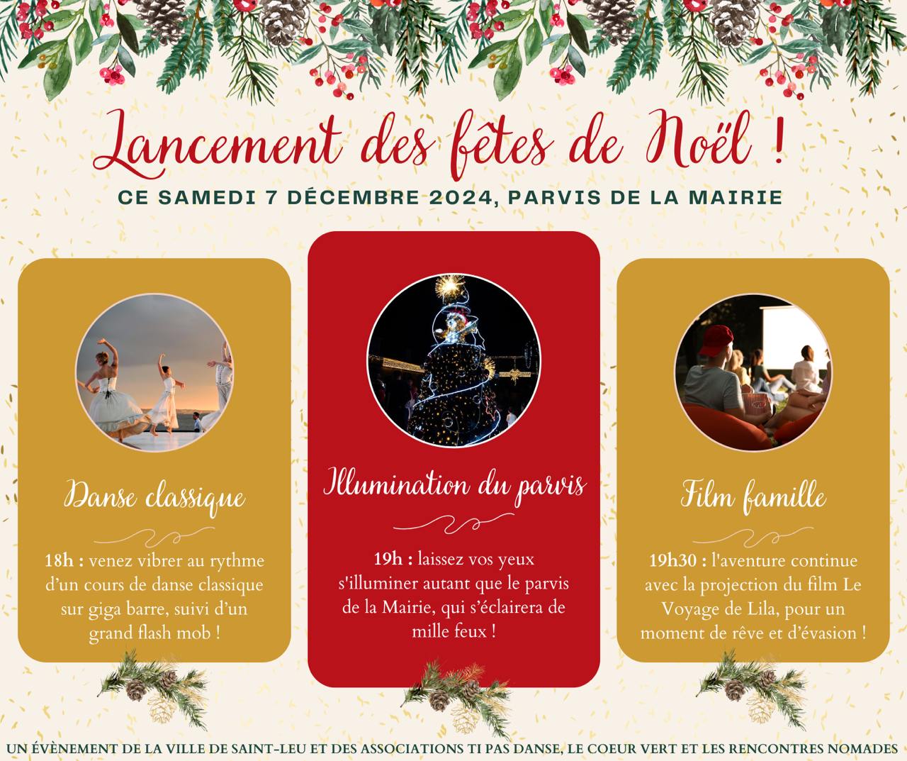 Saint-Leu célèbre la magie de Noël avec une soirée féérique !