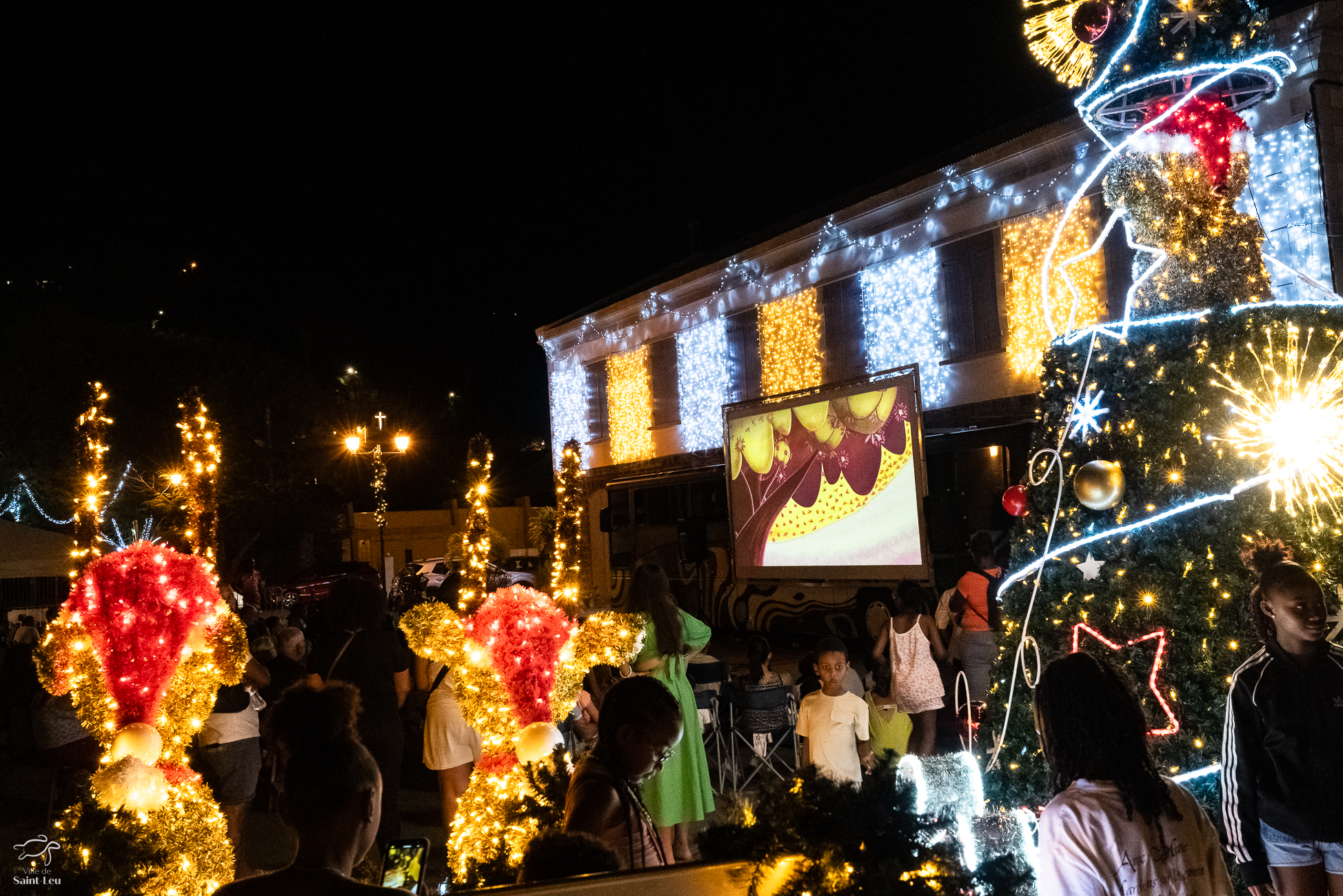 Une soirée de Noël magique à Saint-Leu! 🎄