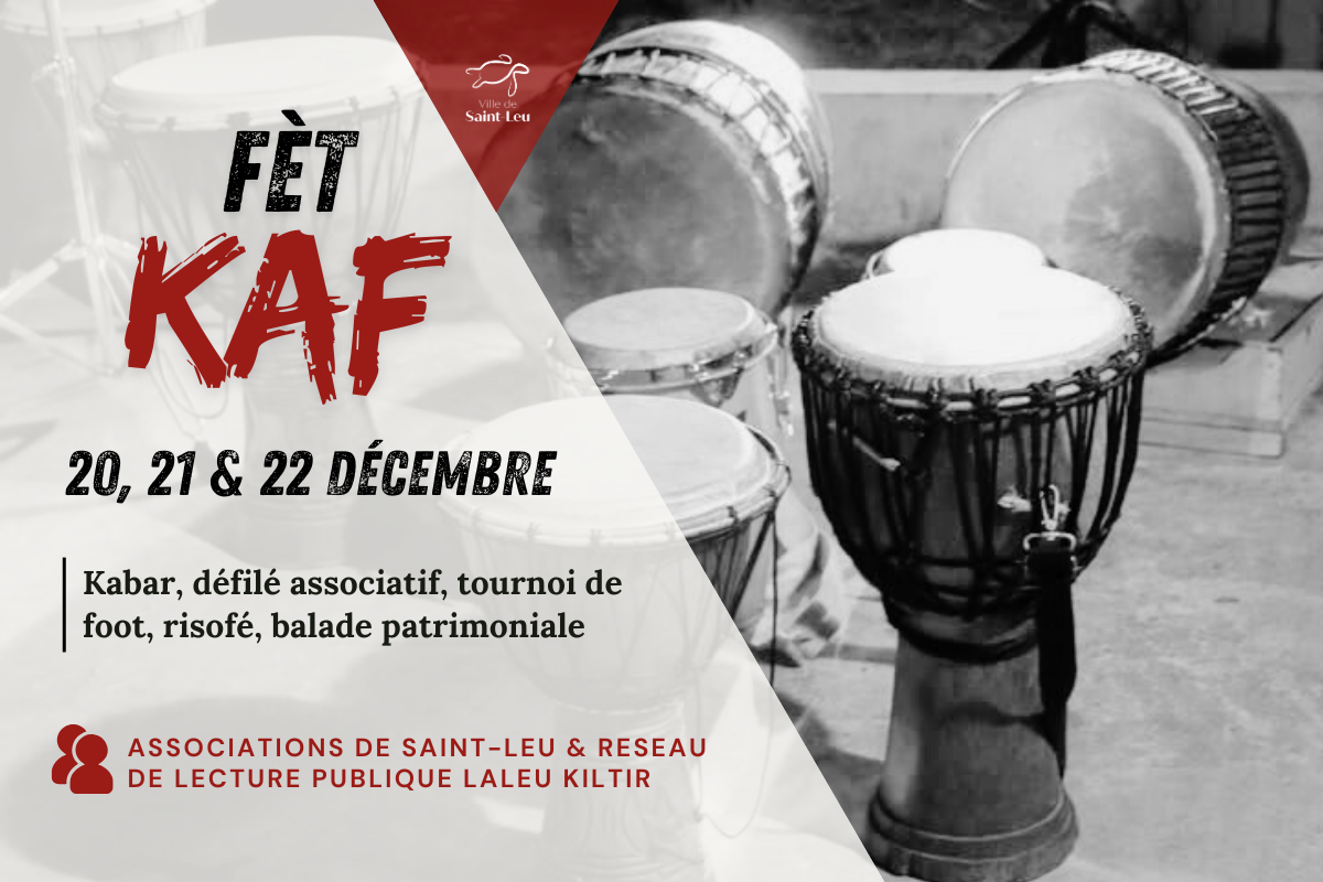 Fèt Kaf à Saint-Leu : le programme 